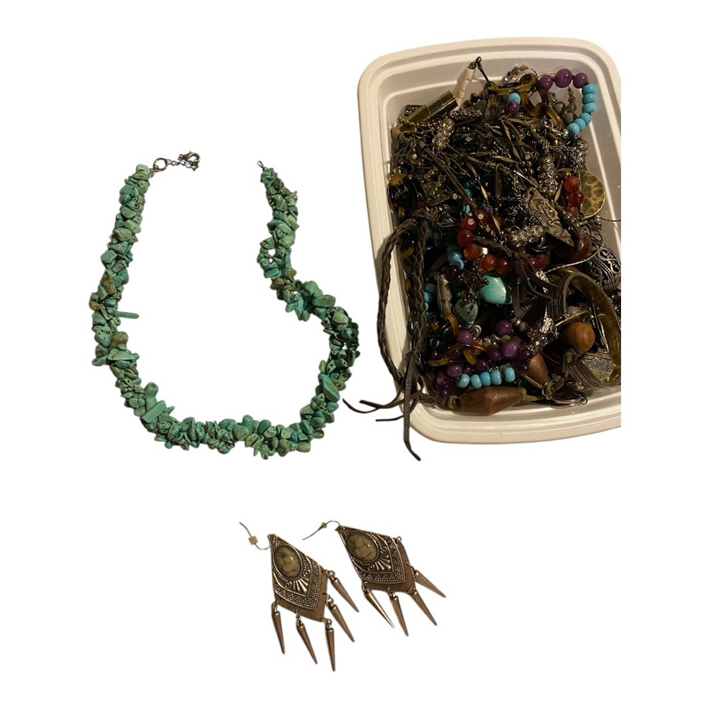 Box of Costume Jewelry